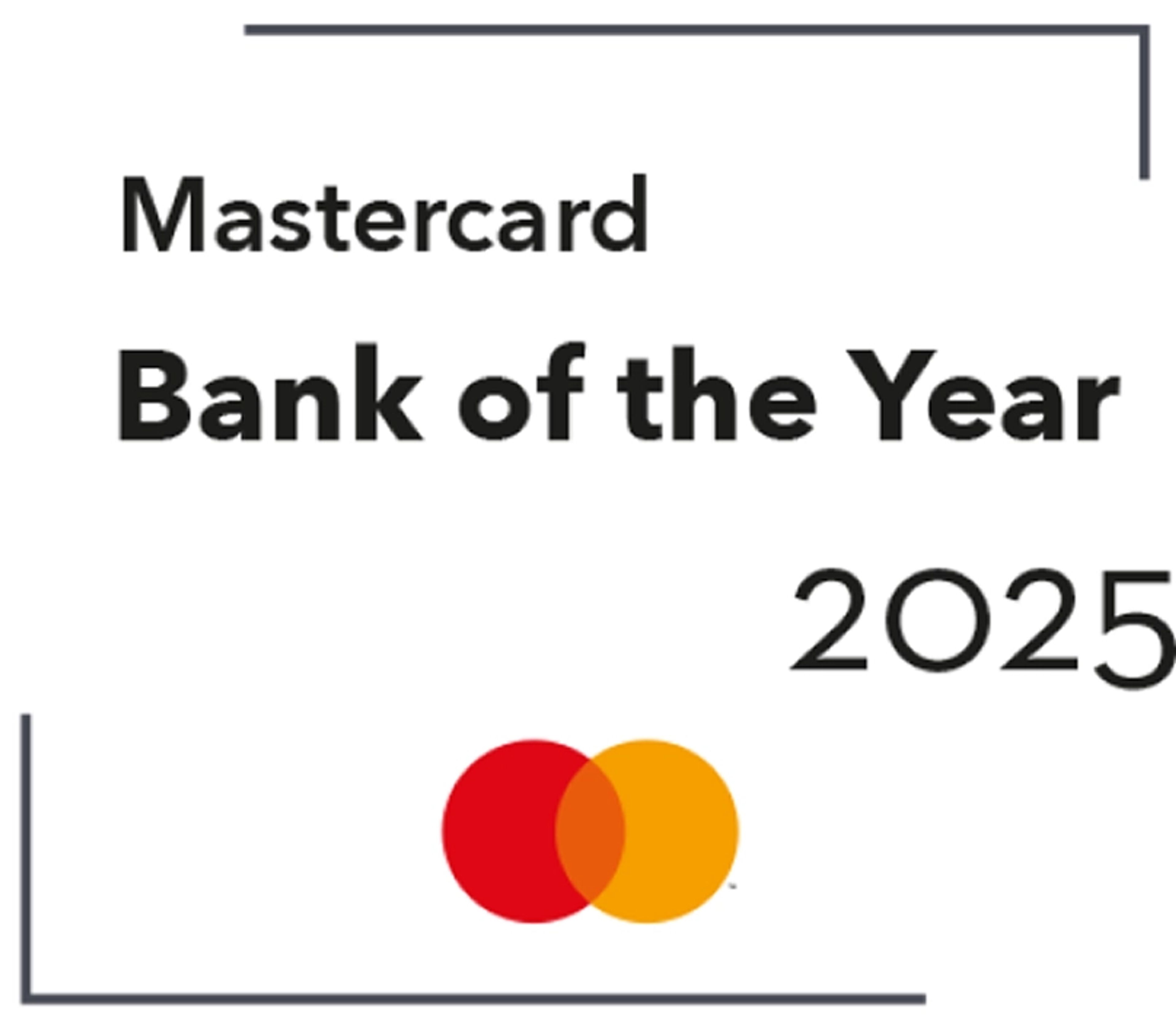 Bank of the year.