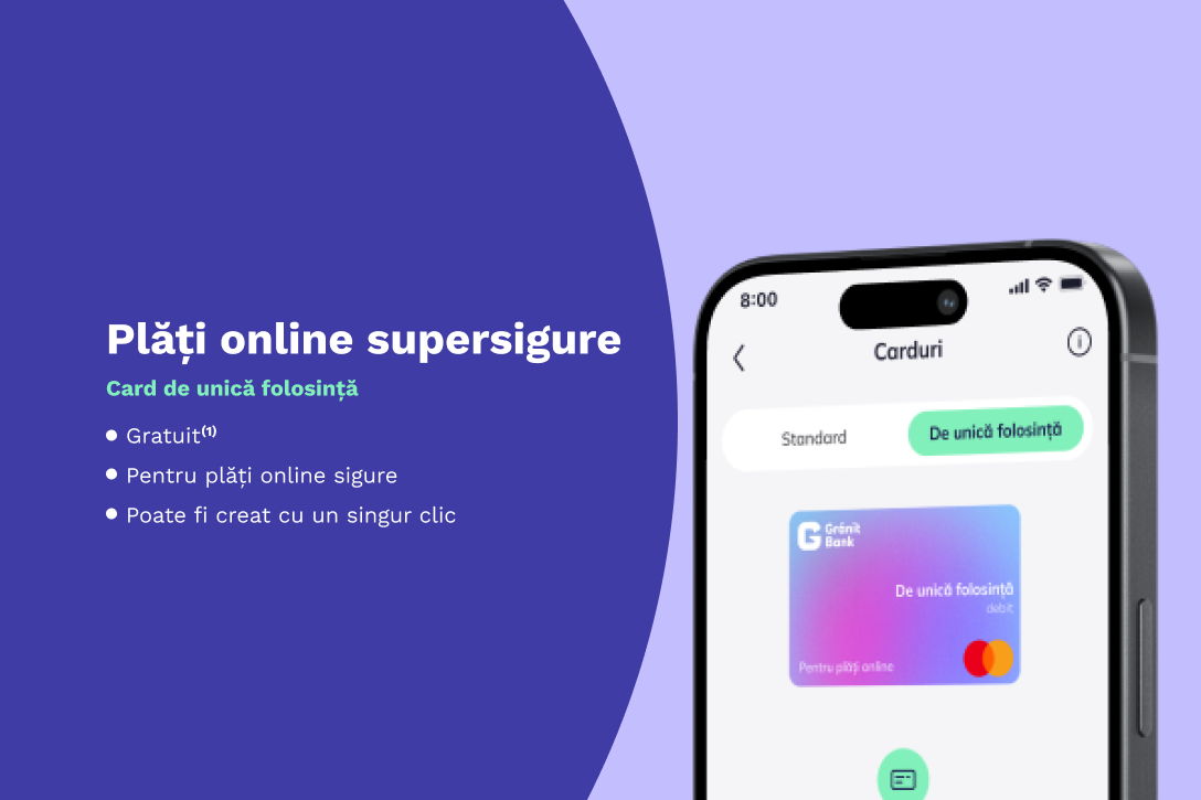 Card de unică folosință