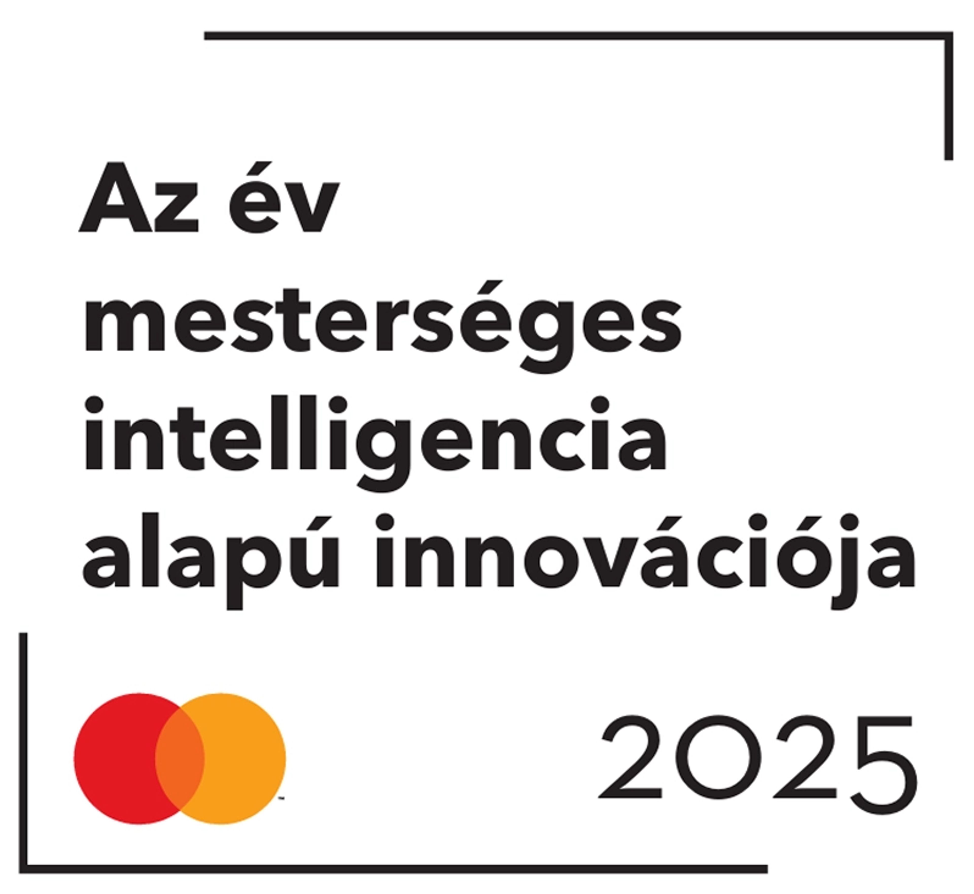 Az év mesterseges alapú intelligencia alapú innovációja